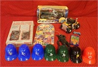 Vntg Kids Toys - Walkie Talkies, Baseball & More