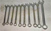 10 Piece Large Wrench Set