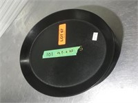 100 Black Plastic Oval Serving Tray