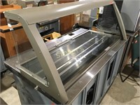 Subway 5' Hydraulic Glass Cover & Sneeze Guard