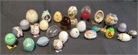 Various Decorative Eggs