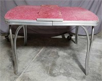 Vintage KromeKraft Table and Leaf