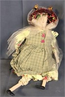 Bee Keeper Rag doll