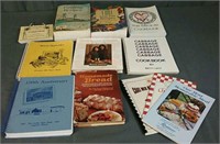 12 Cookbooks Including Oprah & Spiral Bound