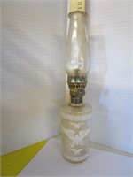 Miniature Oil lamp; war time