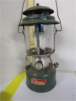 Vintage Coleman lantern with Pyrex glass