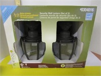 New In Box security wall lanterns