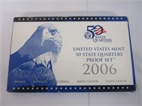 2006 set of 5 state quarters proof set