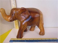 Hand carved elephant