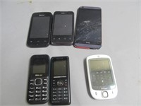 Group of Cell Phones, Not tested