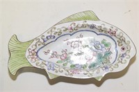 Chinese Enamel over Bronze Plate