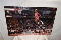 Michael Jordan jump shot poster