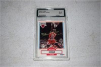 1990 Michael Jordan graded card