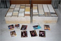 2 boxes assorted 90's Basketball cards Fleer and U