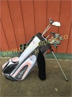 Lady Hagen golf club set with nice bag