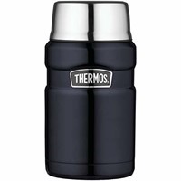 THERMOS Stainless King 24 Ounce Food Jar, Midnight