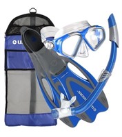 U.S Driver Snorkel Set - Blue