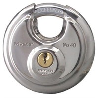Master Lock 40KADPF Round Padlock with Shielded