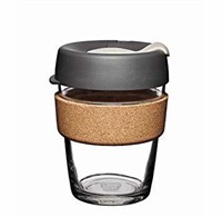 KeepCup Brew Glass Reusable Coffee Cup, 12