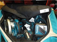 Makita Drill Driver Saw Charger and Battery's