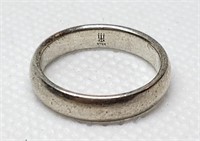 JAMES AVERY STERLING SILVER WEDDING BAND RING