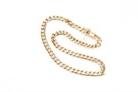 Secrett designer yellow gold heavy link necklace
