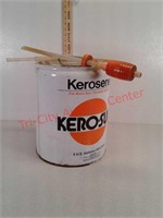 Kerosene 5 gallon can - half full