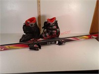 Ski boots and skis Nordica brand