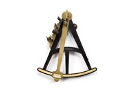 Antique marine surveyors brass sextant