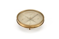 English brass mounted compass