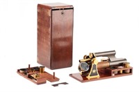 19th C English collapsible microscope