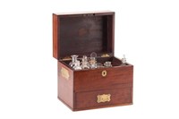 Georgian English campaign apothecary chest