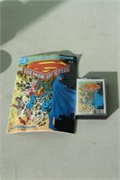 Superman Comic & Cassette