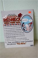 Redneck Poker Tin Sign 11.5 x 15
