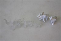 5 Miniature Elephants
