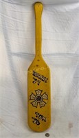 Vintage Fraternity Paddle 1957 Yellow