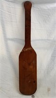 Vintage Fraternity Paddle Dark Wood