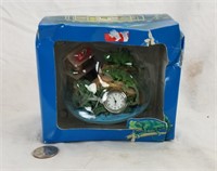Vintage Budweiser Chameleon Clock Promotional