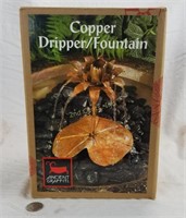 Copper Dripper Fountain Ancient Graffiti