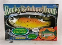 Rocky Rainbow Trout In Box Singing Fish