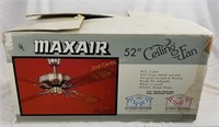 Maxair 52" Ceiling Fan In Box