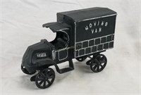 Cast Iron Moving Van Truck Toy