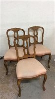 3 Vintage Chairs K3C