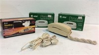 Four Vintage Telephones K14D