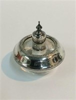 Sterling and Glass Miniature Oil Lighter KJC