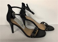 Enya Studded Barely There Pump Heels (8.5) Q8FA
