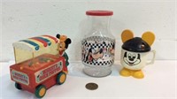 Vintage Disney Mickey Items and More K14F
