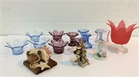 Collection of Glass Votives and More K14F