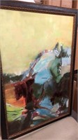 AMAZING XL Equestrian Painting w/ COA! -A. Pyne