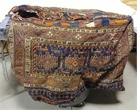 Camel saddle bags made of Persian rug